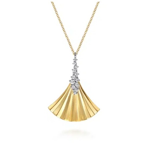 GABRIEL AND CO FASHION CONTEMPORARY DIAMOND  PENDANT