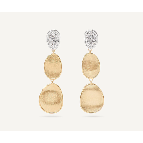 MARCO BICEGO LUNARIA DIAMOND DROP EARRINGS