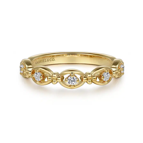 GABRIEL AND CO FASHION BUJUKAN DIAMOND STACKABLE BAND