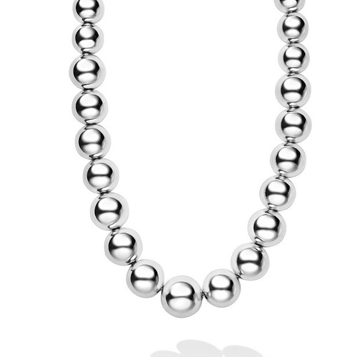 LAGOS SIGNATURE CAVIAR BUBBLY GRADUATED  BEADED  NECKLACE