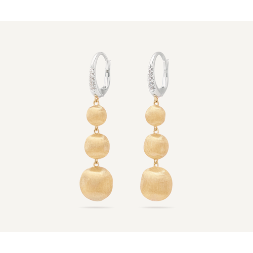 MARCO BICEGO AFRICA DIAMOND DROP EARRINGS