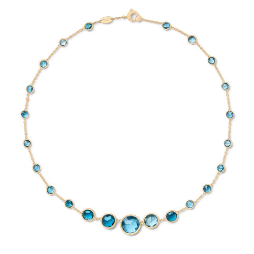 MARCO BICEGO JAIPUR COLOR LONDON BLUE TOPAZ NECKLACE