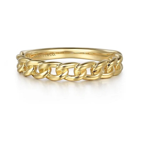 GABRIEL AND CO FASHION STACKABLE CUBAN LINK BAND
