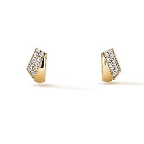 HEARTS ON FIRE- FASHION INSIDE/OUT FLIP HUGGIE EARRINGS