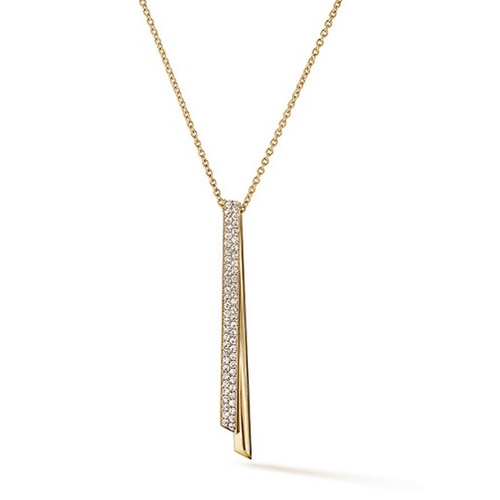 HEARTS ON FIRE- FASHION INSIDE/OUT DIAMOND FLIP DROP PENDANT