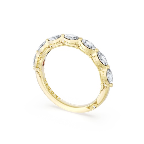 TACORI SCULPTED CRESCENT DIAMOND WEDDING BAND