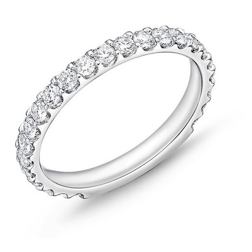 MEMOIRE BRIDAL ODESSA DIAMOND BAND- 3/4