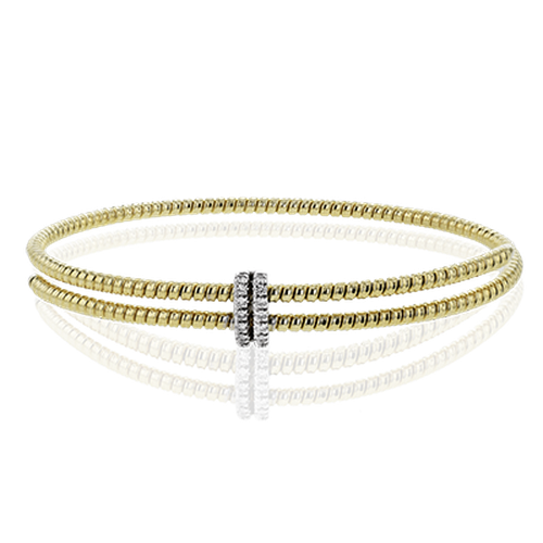 SIMON G FASHION DIAMOND FLEXIBLE  BYPASS BANGLE BRACELET