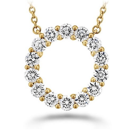 MEMOIRE FASHION DIAMOND CIRCLE PENDANT