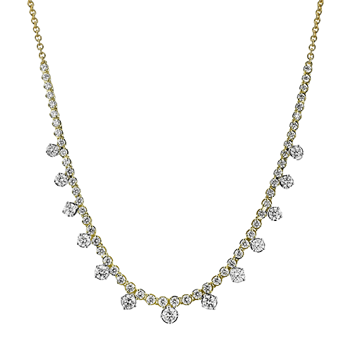 SIMON G FASHION DIAMOND DANGLE NECKLACE SIMON G FASHION DIAMOND DANGLE NECKLACE