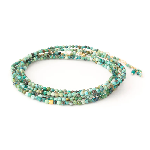 ANNE SPORTUN TURQUOIS WRAP BRACELET- NECKLACE