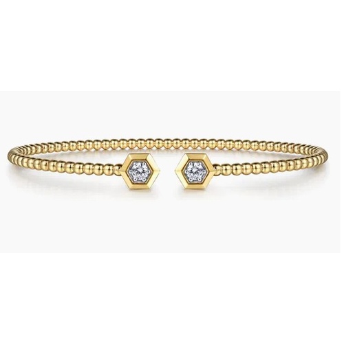 GABRIEL AND CO FASHION BUJUKAN DIAMOND BANGLE BRACELET