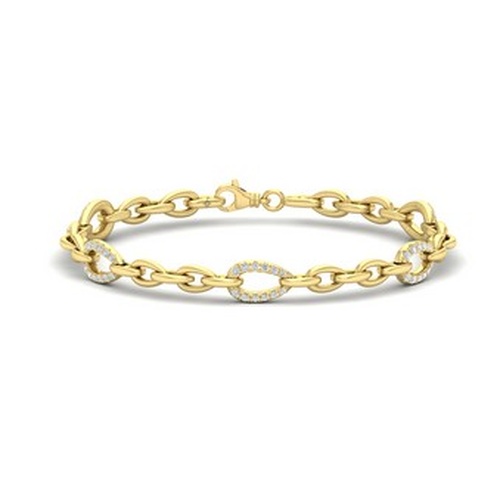 VLORA FASHION DIAMOND LINK BRACELET