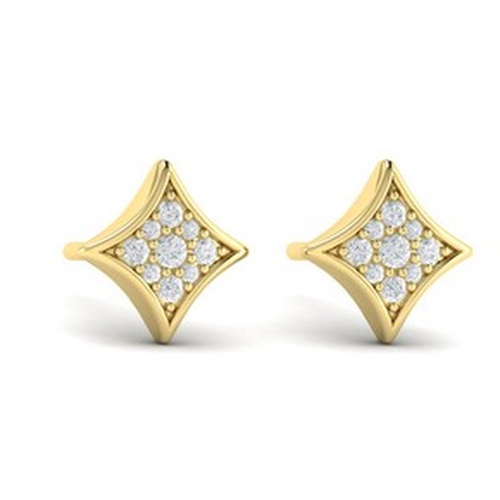 VLORA FASHION DIAMOND STUD EARRINGS