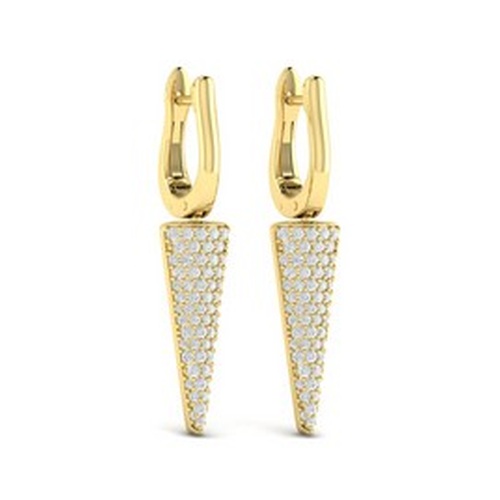 VLORA FASHION DIAMOND STILLETTO EARRINGS