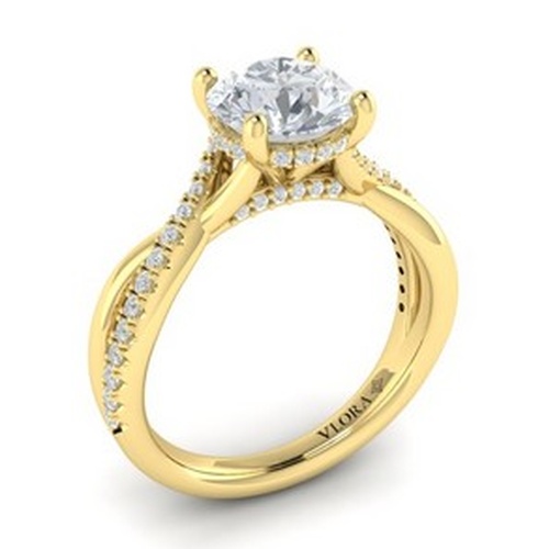 VLORA BRIDAL DIAMOND ENGAGEMENT RING