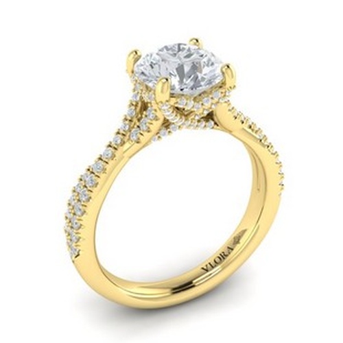 VLORA BRIDAL DIAMOND ENGAGEMENT RING