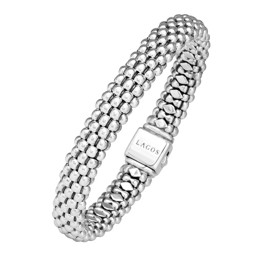 LAGOS STERLING SILVER CAVIAR BRACELET