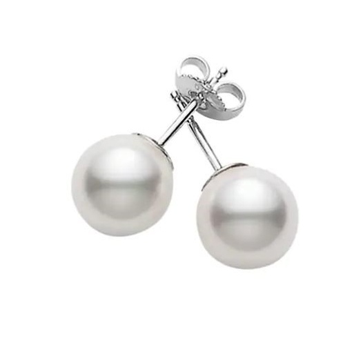 MIKIMOTO PEARL STUD 8MM- A