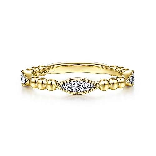GABRIEL AND CO FASHION DIAMOND STACKING BAND