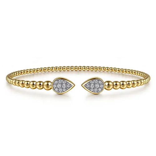GABRIEL AND CO FASHION BUJUKAN DIAMOND CUFF BRACELET
