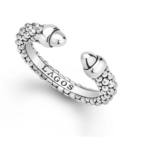 LAGOS SIGNATURE CAVIAR MINI VERSA RING