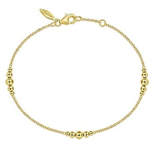 GABRIEL AND CO FASHION BUJUKAN GRADUATED BEAD BRACELET