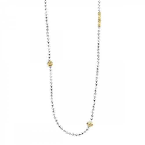 LAGOS CAVIAR ICON NECKLACE 16-18