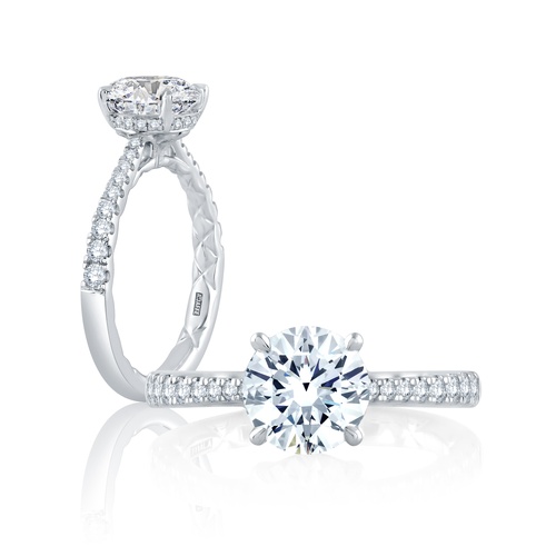 A. JAFFE DIAMOND ENGAGEMENT RING