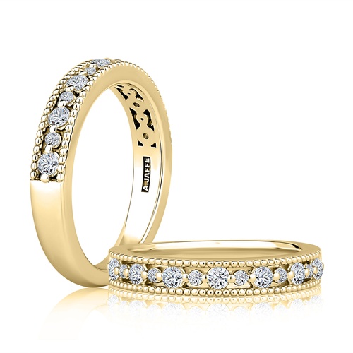 A. JAFFE DIAMOND WEDDING BAND