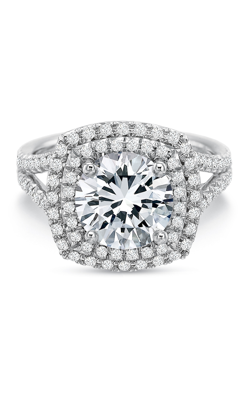 Precision Set Shared Prong Engagement Ring 262218w