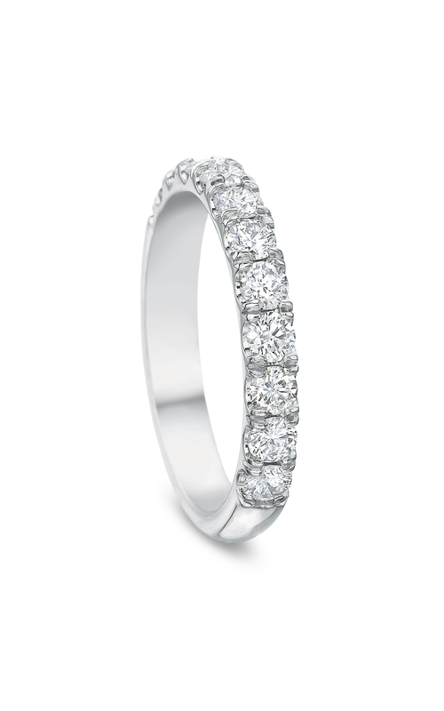 Precision Set Shared Prong Wedding Band 627518w