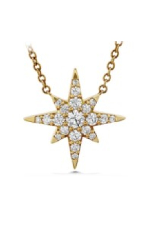 Luxurious 18K Yellow Gold Diamond Necklace