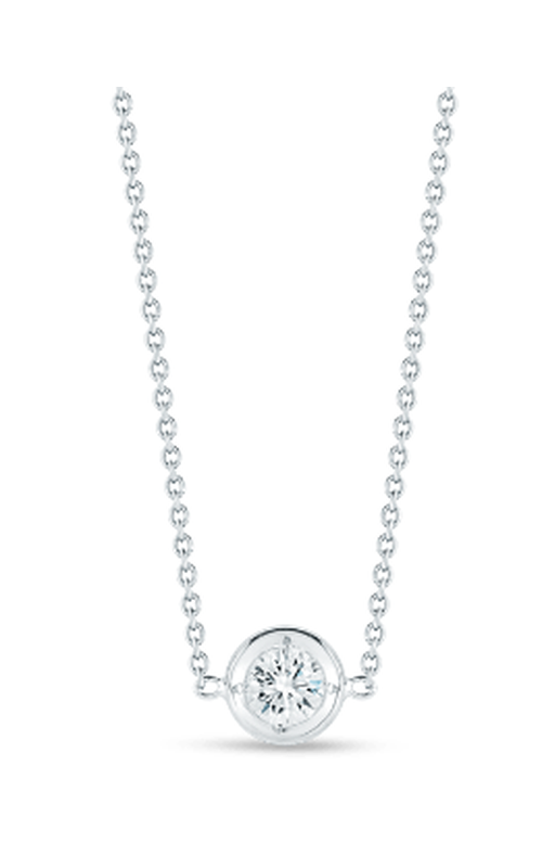 Luxurious 18K White Gold Diamond Necklace