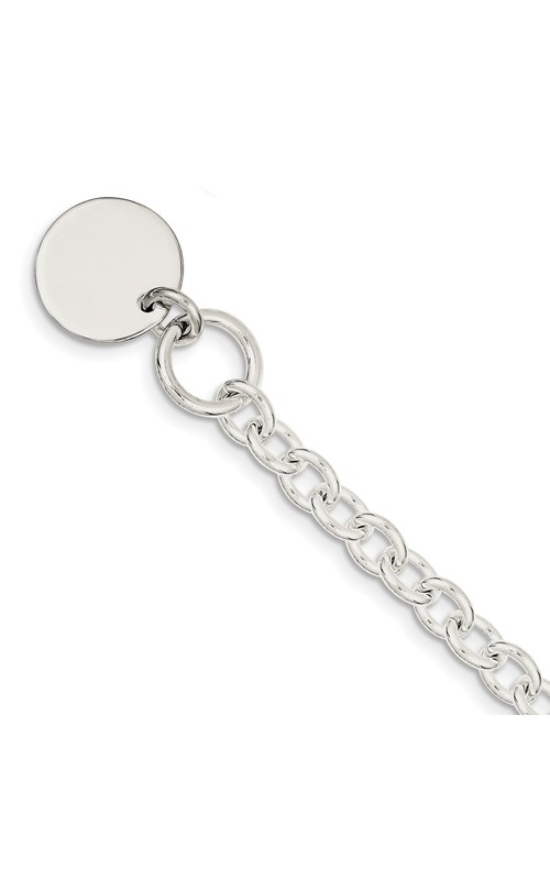 Glamorous Sterling Silver 925 Chain Bracelet