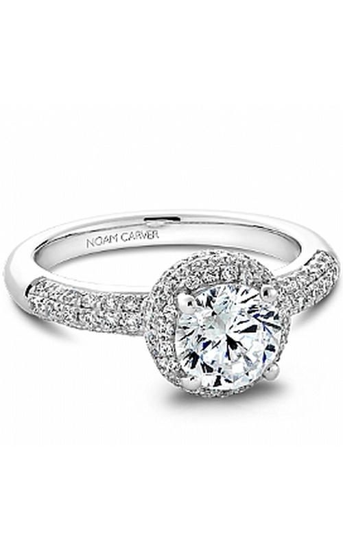 CrownRing  Engagement Ring B100-02WM-100A