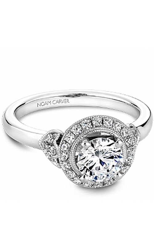 CrownRing  Engagement Ring B072-01WM-100A