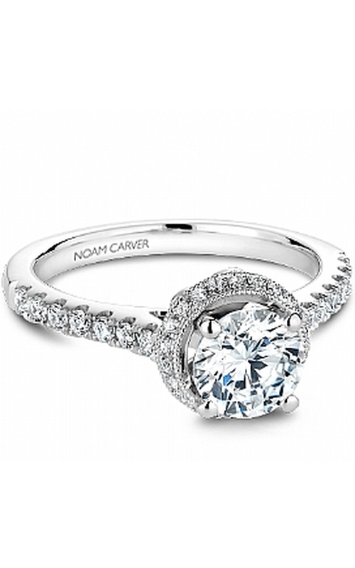 CrownRing  Engagement Ring B082-01WM-100A