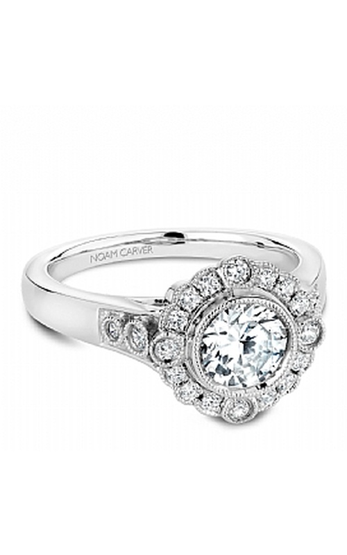 CrownRing  Engagement Ring B091-01A