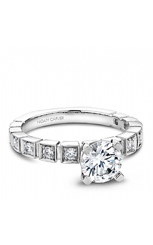 CrownRing  Engagement Ring B008-01A