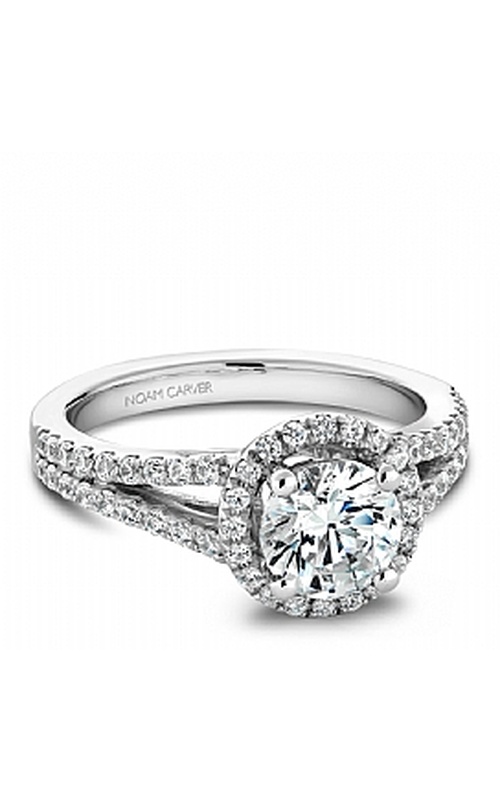 CrownRing  Engagement Ring B015-02A