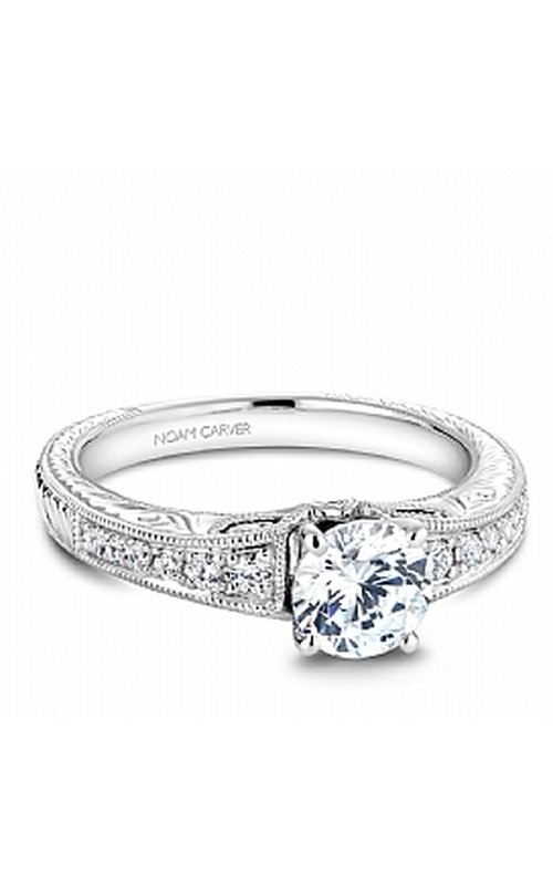 CrownRing  Engagement Ring B050-01A
