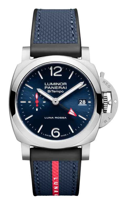 Panerai Luminor Quaranta BiTempo Luna Rossa Watch PAM01404