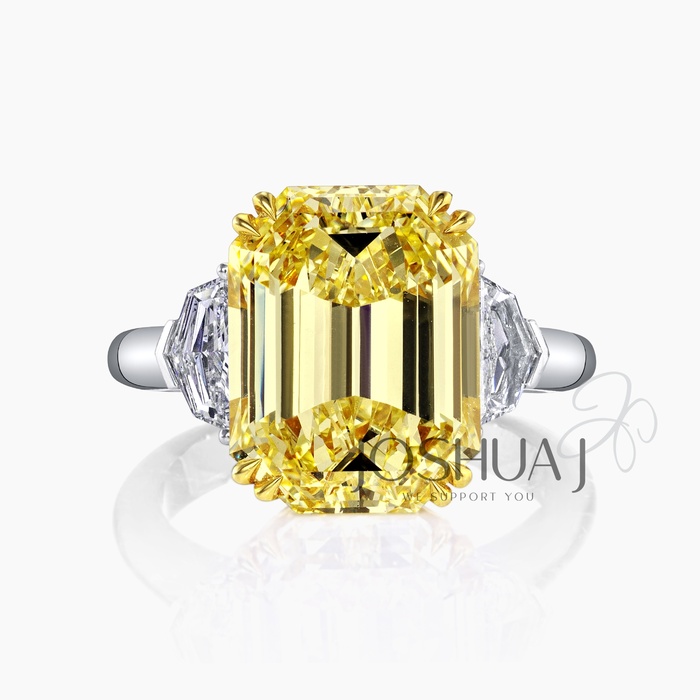 Emerald-Cut Diamond Ring