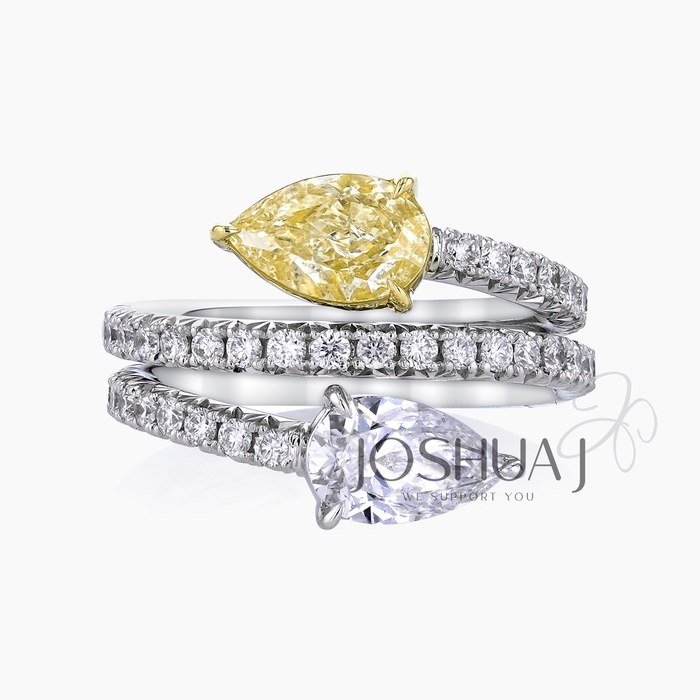 Pear Diamond Ring