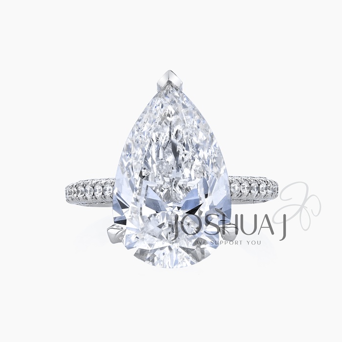 Pear Diamond Ring