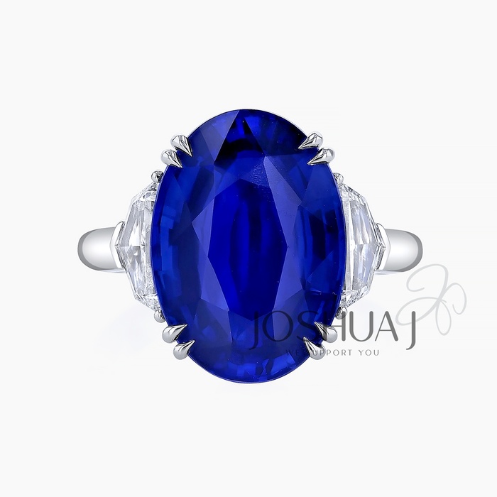 Oval Sapphire Ring