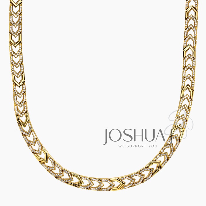 Round Diamond Necklace
