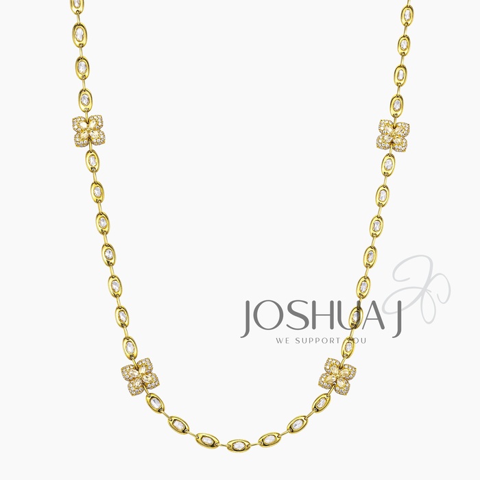 Round Diamond Necklace