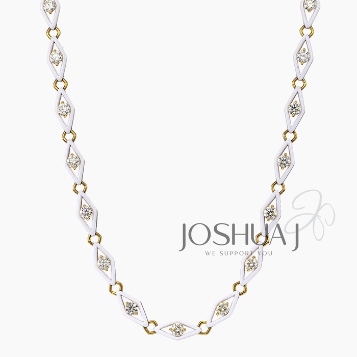 Round Diamond Necklace